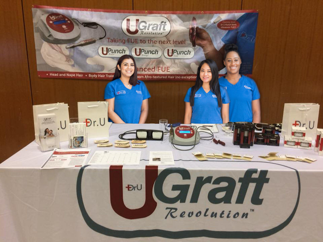 The Dr.UGraft team in Malaga for the 2018 hair transplant Spain workshop.
