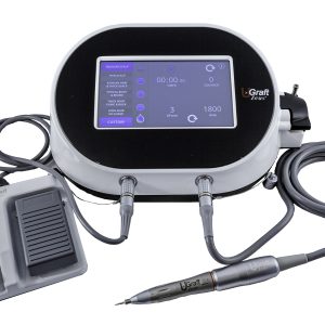 Dr.UGraft® Zeus FUE Hair Transplant System with pedal and handpiece